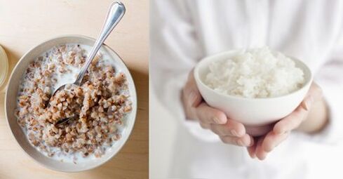 albahaka eta arroz porridge keto dietatik ateratzeko